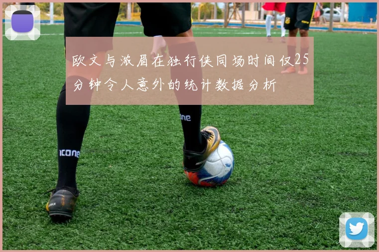 欧文与浓眉在独行侠同场时间仅25分钟令人意外的统计数据分析